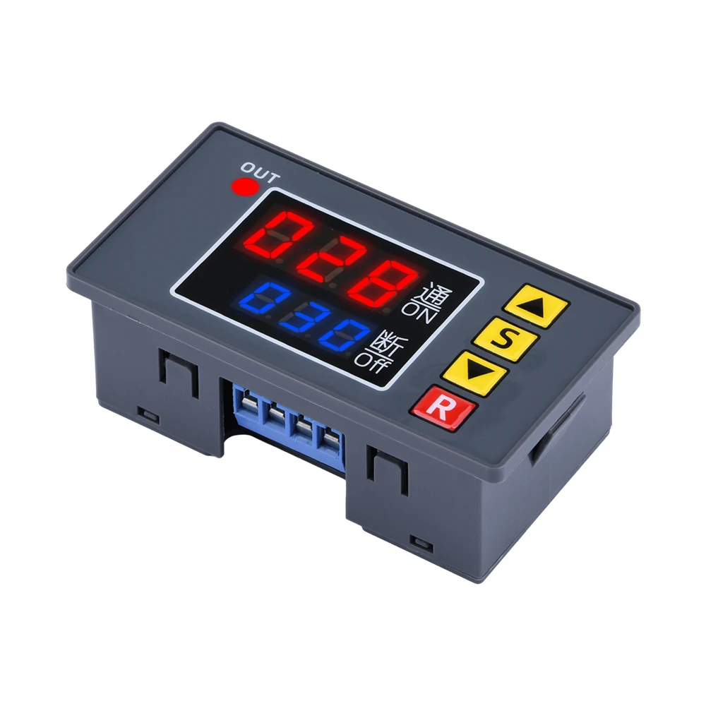 Relé de retardo de tiempo Digital T3231, pantalla LED, interruptor de Control de temporizador de ciclo, relé de sincronización ajustable, interruptor de retardo de tiempo 12V 24V 220V
