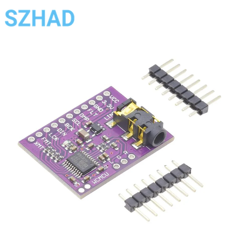 MCU-5102 PCM5102A estéreo DAC DAC PLL Módulo de voz - imagen 2