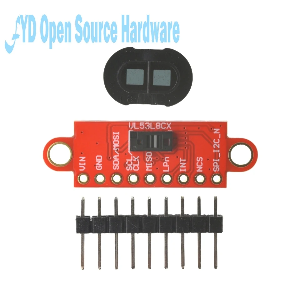 Módulo de alcance láser VL53L8, sensor ToF multiazrea de 8x8, rango 3D rápido y preciso para IoT y automatización - imagen 5