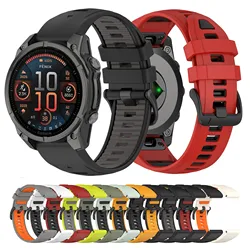 Garmin Correa Silicona Fenix 8 Tactix Enduro Epix Ajuste Rápido