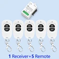 1 Receiver 5 Remote