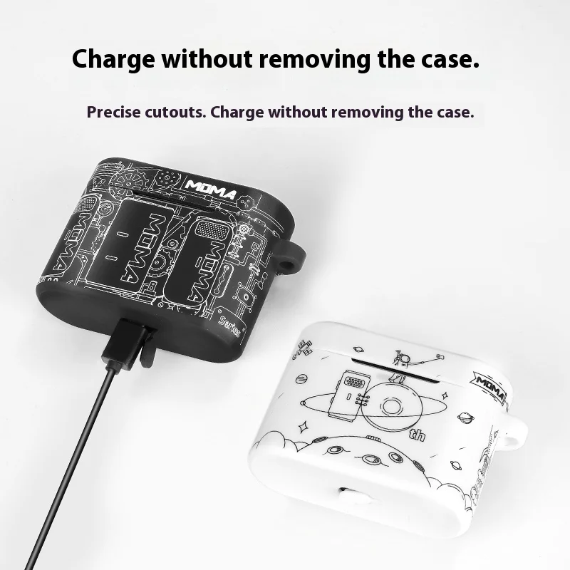 Hollyland LARK MIX LARK M2 funda protectora caja de carga cubierta protectora de silicona accesorios de micrófono portátil MOMA Popular - imagen 4