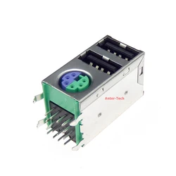 Conector PS/2 seis pines para teclado y raton