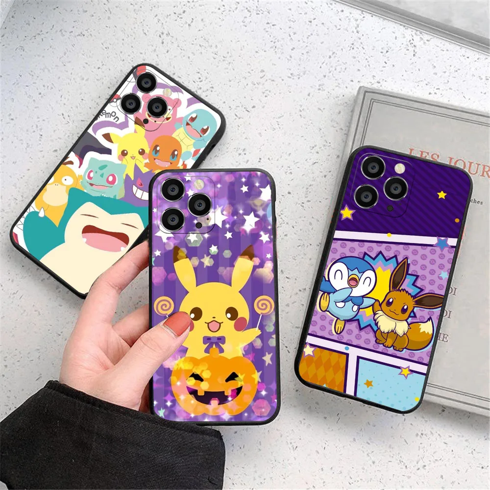 BY-28 lindo Pokemon funda blanda para Xiaomi Poco X3 nfc GT C65 X4 M2 M3 M4 M5 F3 Pocophone F1 F2 C40 Pro - imagen 3