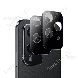 Protector Lente Cámara Honor 200 Lite/Pro Vidrio Templado Negro