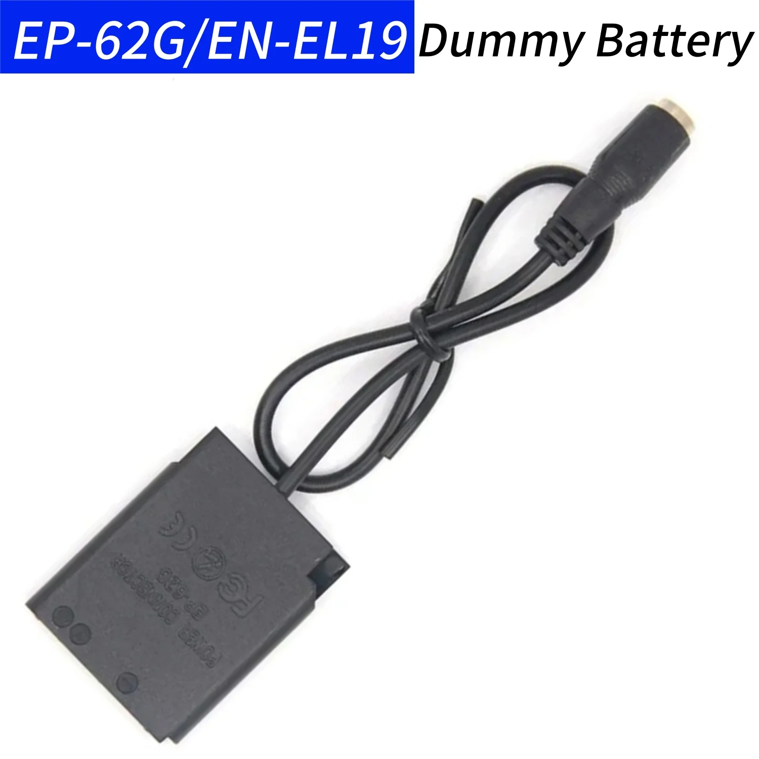 Acoplador de corriente continua EP - 62g en el19 Nikon Coolpix s2500 s3100 s3300 s4100 s4300 s4400 s5300 batería analógica de cámara digital