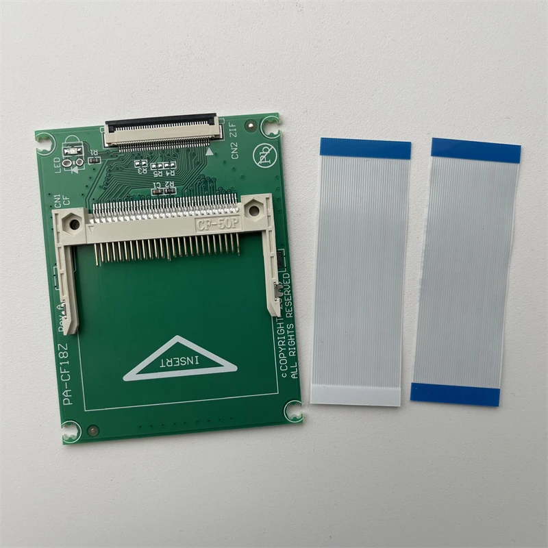 Convertidor elevador CF a CE/ZIF de 40 pines con 2 cables CF, adaptador de tarjeta de memoria Flash compacto para accesorio de juego de disco duro portátil de 1,8 pulgadas - imagen 5