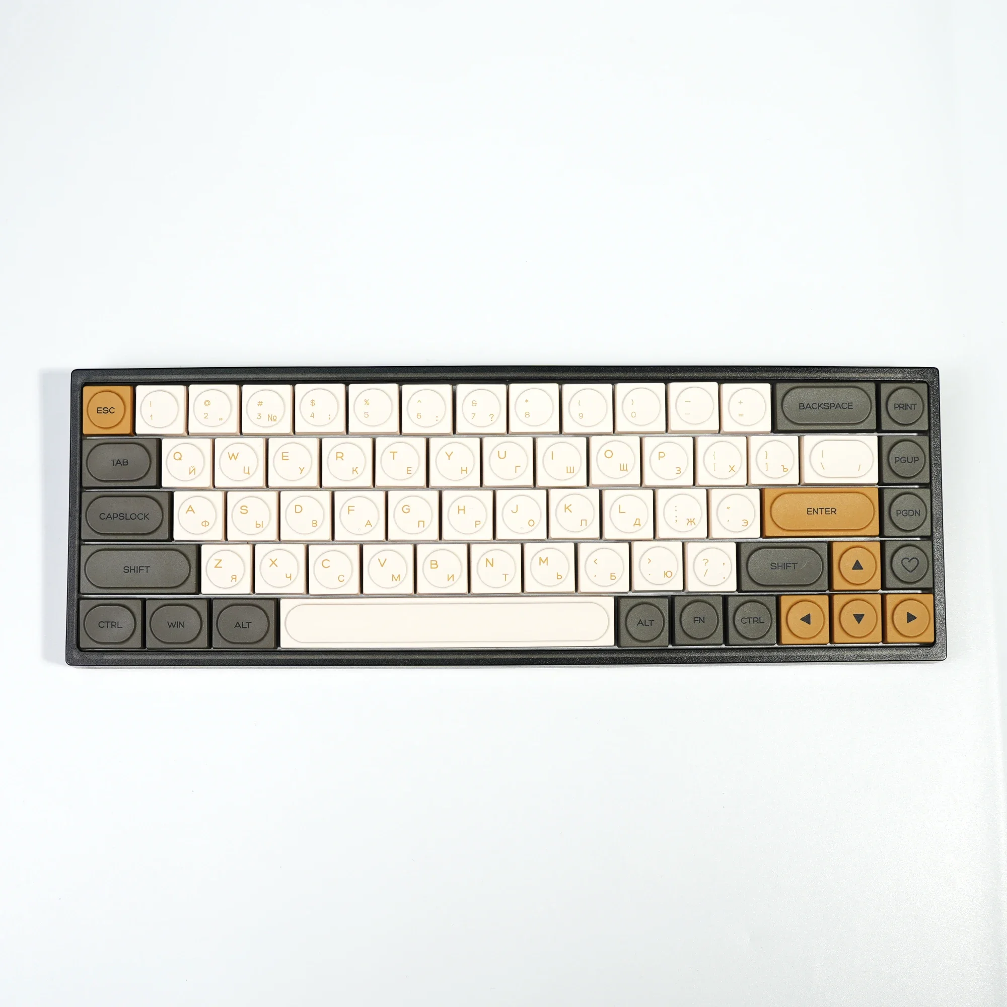 KBDiy-teclas rusas de perfil bajo PBT para teclados mecánicos, teclas personalizadas con brillo para interruptor MX HitBox, 138 teclas - imagen 4