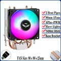 2Heat pipes 1Fan4pin