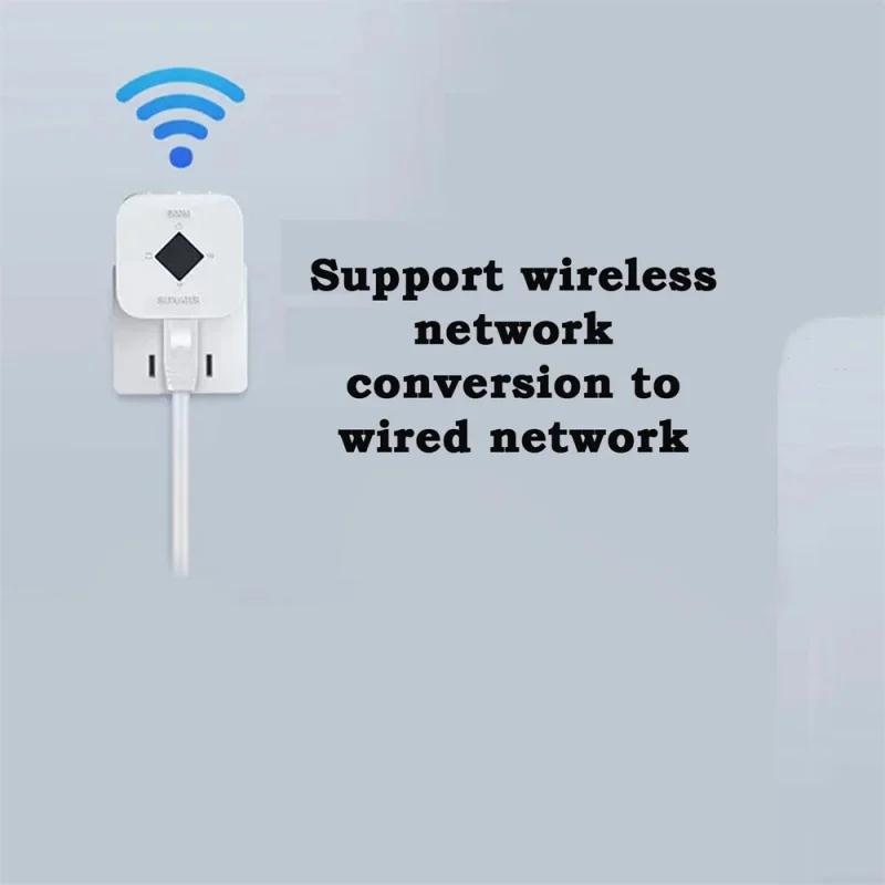 Repetidor WiFi inalámbrico, extensor WiFi de 300Mbps, amplificador, enrutador WPS, repetidor WiFi inalámbrico de largo alcance, punto de acceso - imagen 4