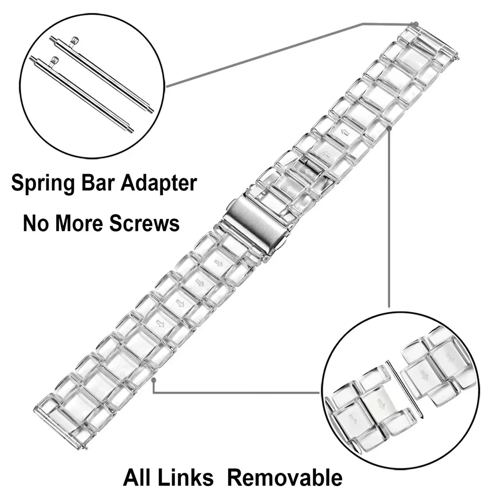 Correa de resina colorida de 20mm y 22mm para Garmin Forerunner 970 570 745 965 245 255 265 645, correa de reloj Venu 2 3 SQ Vivoactive 6 5 4 3 - imagen 2