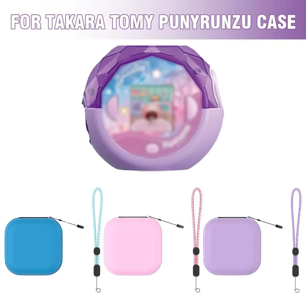 Estuche de transporte para máquina electrónica para mascotas Takara Tomy Punyrunzu con cordón, bolsa organizadora anticaída a prueba de golpes y polvo - imagen 5