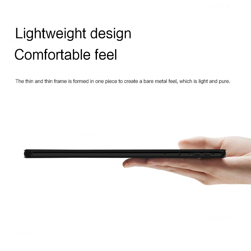 Funda HUWEI para Xiaomi Pad 6, soporte triple de 11 pulgadas, parte trasera de silicona suave TPU para Xiaomi Mi Pad 6 Pad6 Pro, funda protectora para tableta de 11" - imagen 4