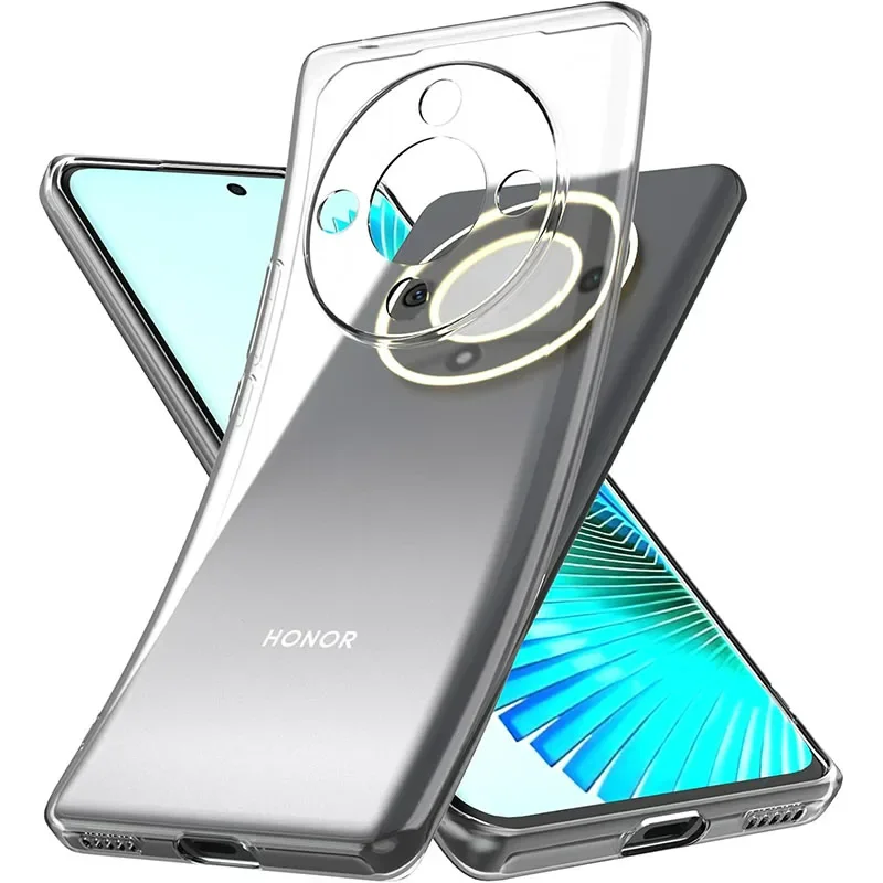 Funda de teléfono suave de silicona transparente para Huawei Honor Magic 7 6 5 4 Magic7 Magic6 Magic5 Pro Lite Ultimate funda ultrafina a prueba de golpes - imagen 4