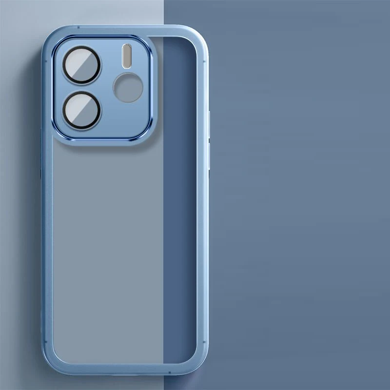 Para Xiaomi Redmi Note 14 4G 5G funda de teléfono Redmi Note14 funda protectora de silicona transparente para cámara cubierta de lente - imagen 4