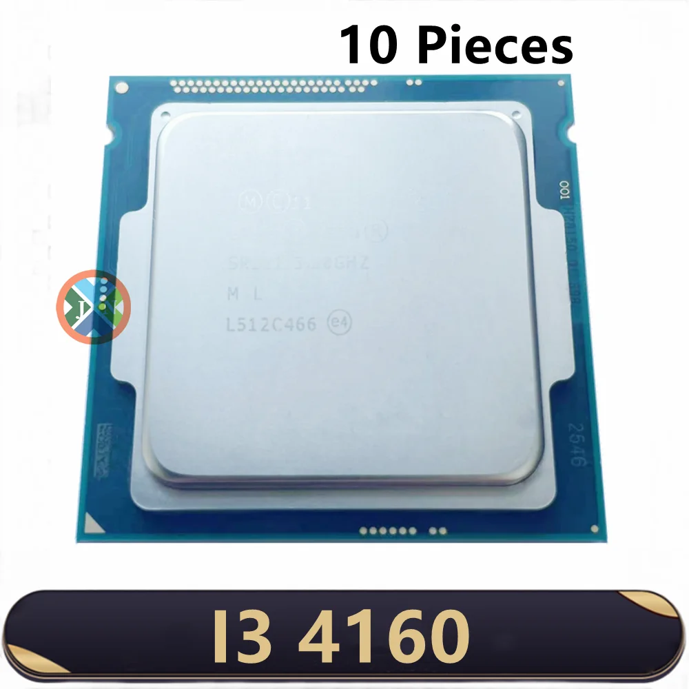 Procesador de CPU de doble núcleo, piezas i3 4160, 3,6 GHz, Quad-Thread, 3M, 54W, LGA 1150, 10 i3-4160