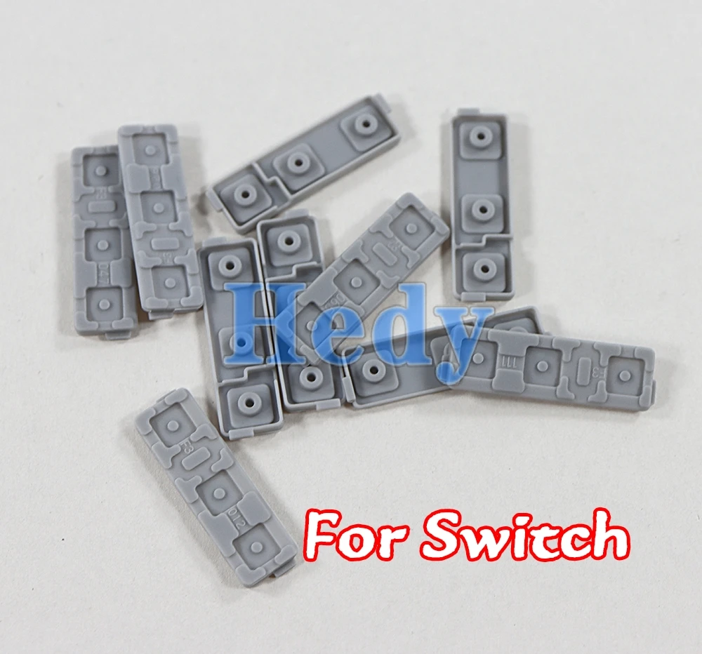 20 piezas Original nuevo para Nintendo Switch Oled para NS OLED Host botón de encendido/apagado interruptor de goma conductora almohadilla de botón de silicona