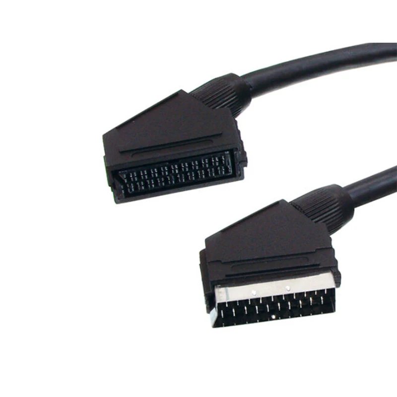 Cable de extensión Scart 21 pines Euro Scart macho a Scart hembra Cable de extensión Scart macho a Scart Socket cable hembra - imagen 4
