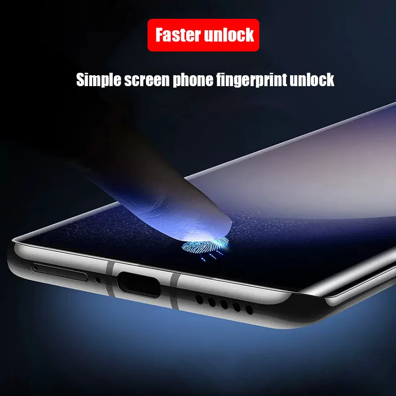 2/4 Uds vidrio templado Samsung Galaxy S24 Ultra S23 S22 S21 Plus FE A55 A35 A06 A15 A25 A34 A04 A05 cubierta protectora de pantalla de vidrio - imagen 4