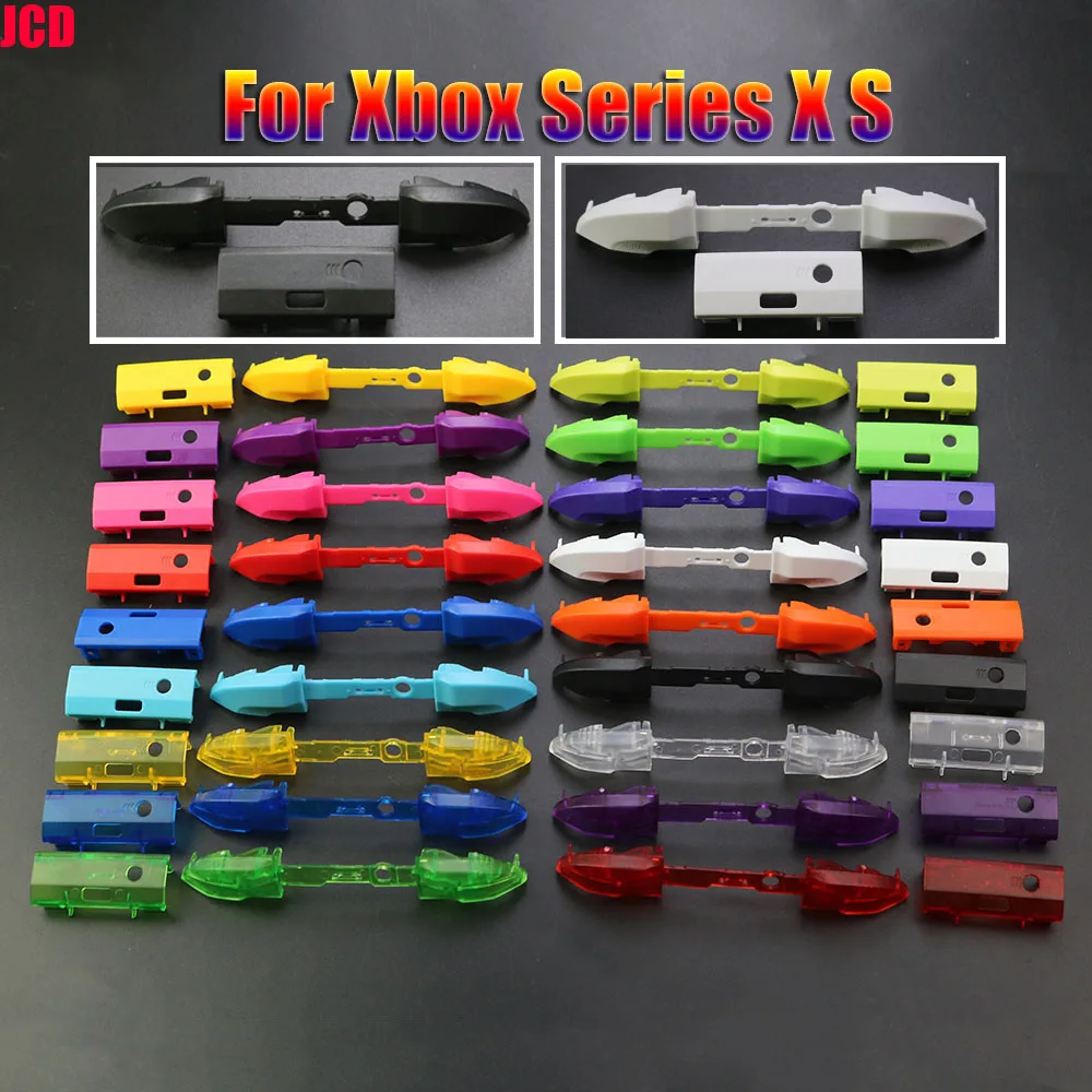 JCD-Botón de parachoques RB LB, Kit de Mod, barra media para XBox Series S X, controlador, gatillo, guía envolvente, botones de encendido y apagado, pieza de reparación, 1 unidad