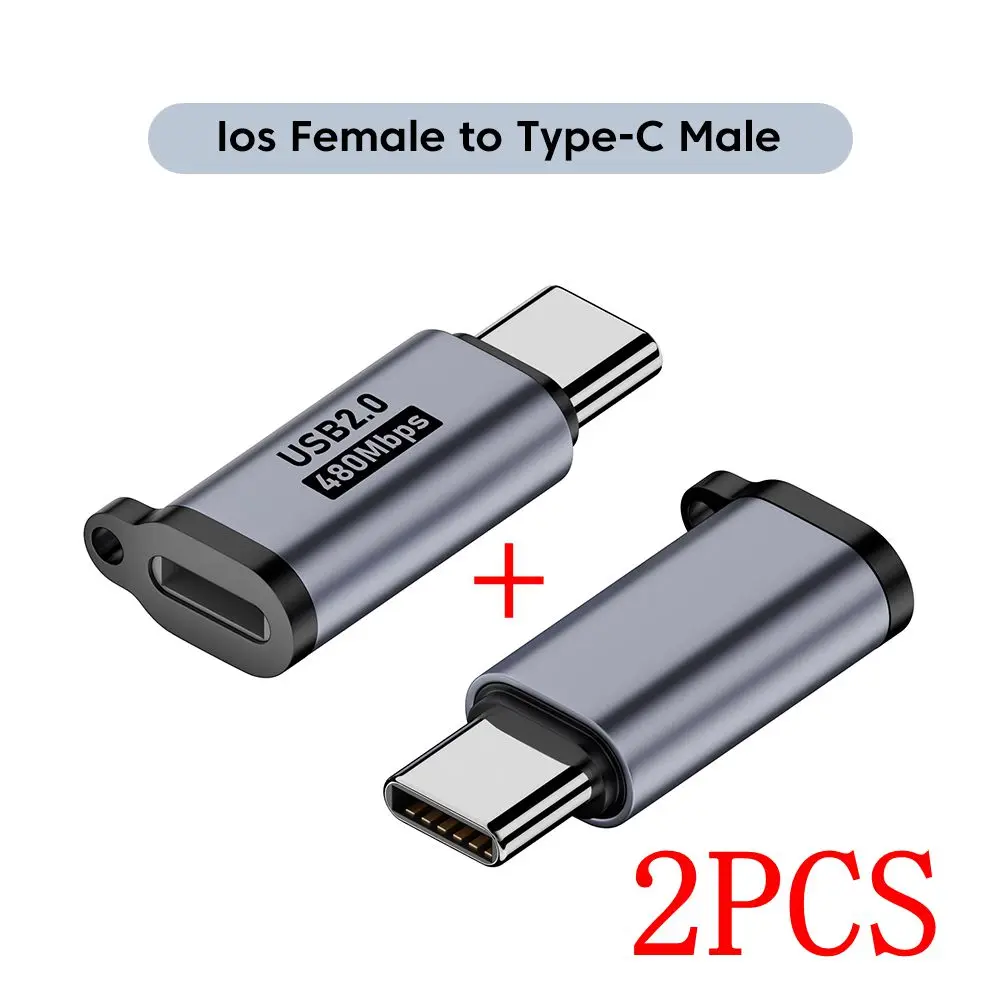 2PCS I Female to C