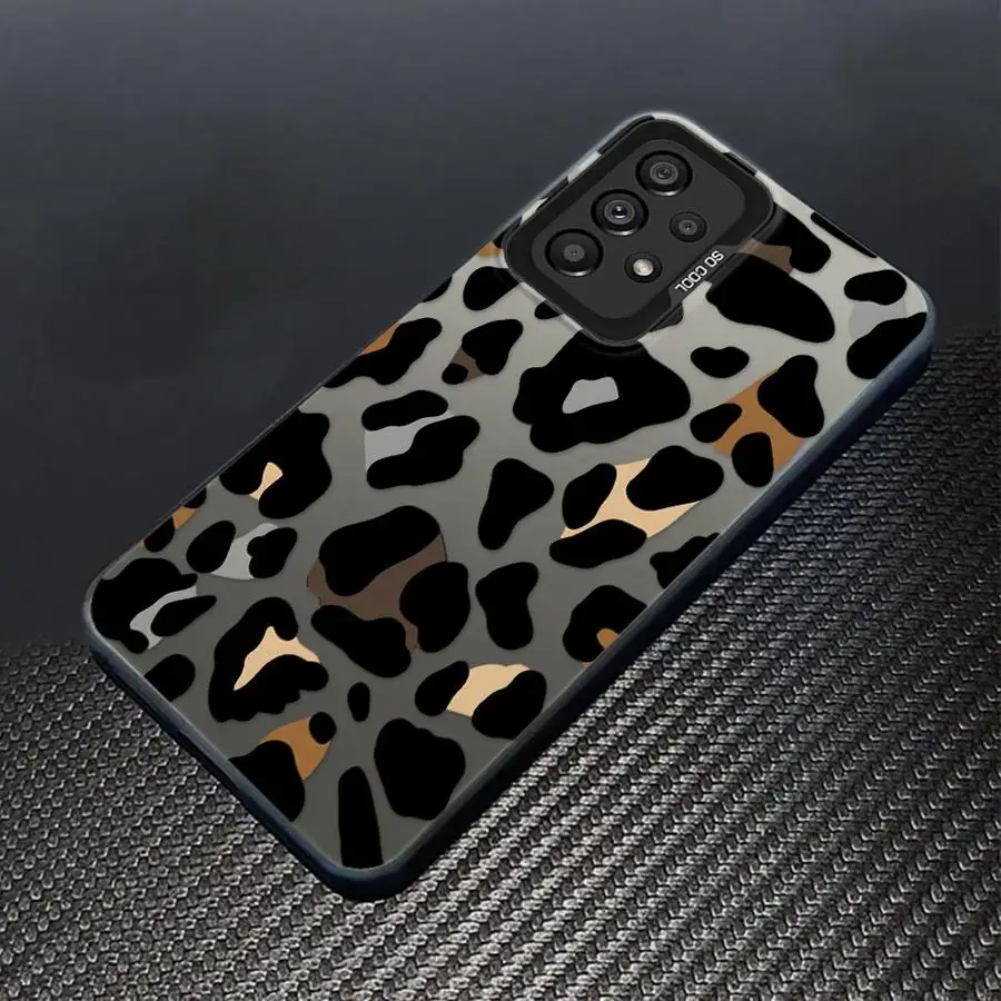 Funda blanda para Samsung Galaxy A54 A73 A26 A36 A51 A56 A55 A35 A52 A72 A53 A71 Arte leopardo - imagen 4