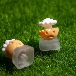 Tapa de Tecla Cherry MX Transparente 3D – Diseño Nube Seta Gaming