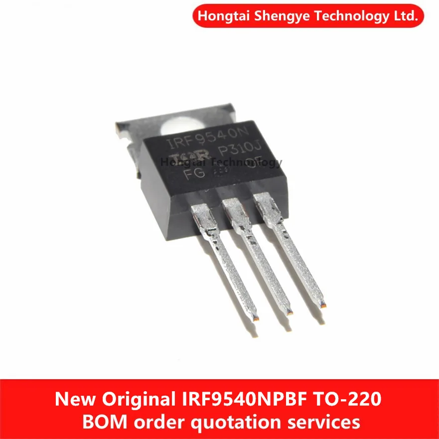 Nuevo Original IRF9540N TO-220 MOS FET P-canal IRF9540NPBF 100V 23A Transistor
