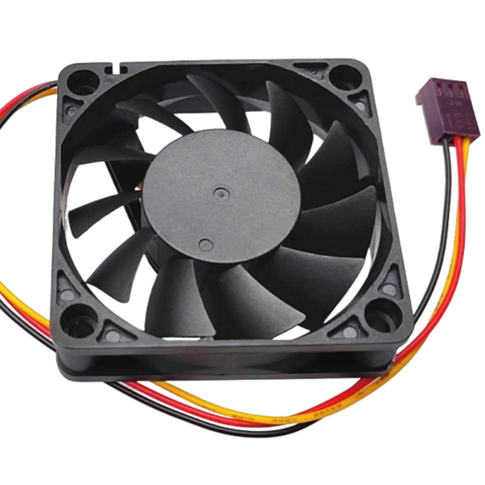 Para EVERFLOW R126015BU 6015 6CM DC 12V 0.40A ventilador de refrigeración de alta velocidad con doble rodamiento de bolas - imagen 3