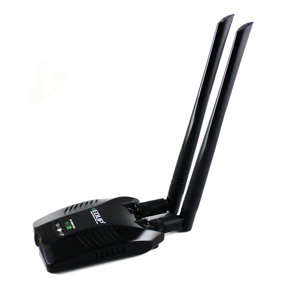 Chip adaptador WiFi USB de 150Mbps MTK7603U antena Dual Wifi de alta potencia de largo alcance tarjeta de red Ethernet inalámbrica externa de 2,4 GHz - imagen 2