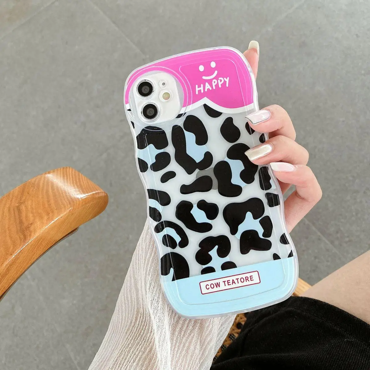 Funda Cool Girl Cherry Leopard para Samsung Galaxy A02 A03 Core A03S A10S A11 A12 A13 A20S A21S A22 A30 A32 A72 A73 A7 2018 - imagen 2