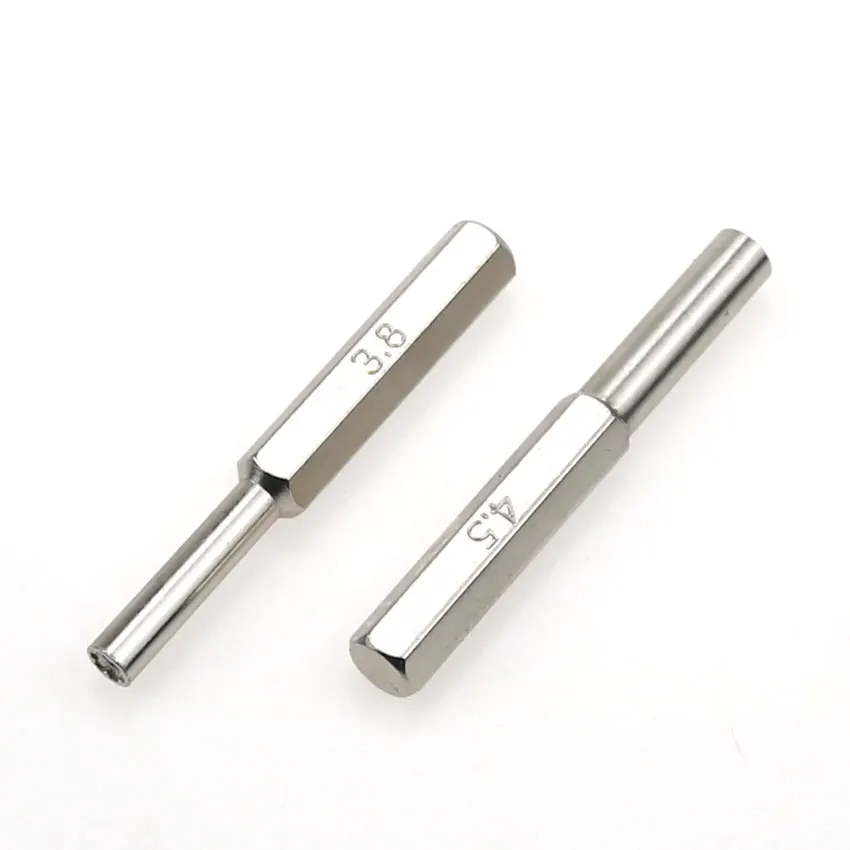 YuXi-Herramienta de reparación de seguridad, destornillador de 3,8mm y 4,5mm para NGC, SFC, MD, NES, N64, SNES, herramientas abiertas de 50mm - imagen 3