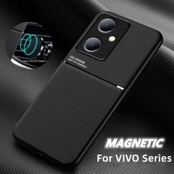 Funda VIVO V29 5G con soporte magnético para coche