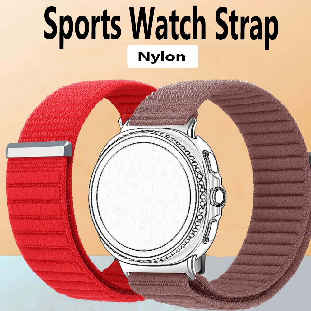 Correa de nailon para Samsung Galaxy Watch 8, 40mm, 44mm, para Galaxy Watch 8, Classic, 46mm, trenzado, cómodo y transpirable, accesorios