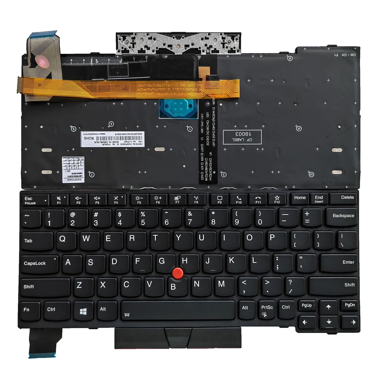 Teclado de diseño estadounidense para LENOVO IBM ThinkPad X13 Gen1/Yoga G2 L13 GEN1 5N20V43184 20T2 20T3 20UF 20UG