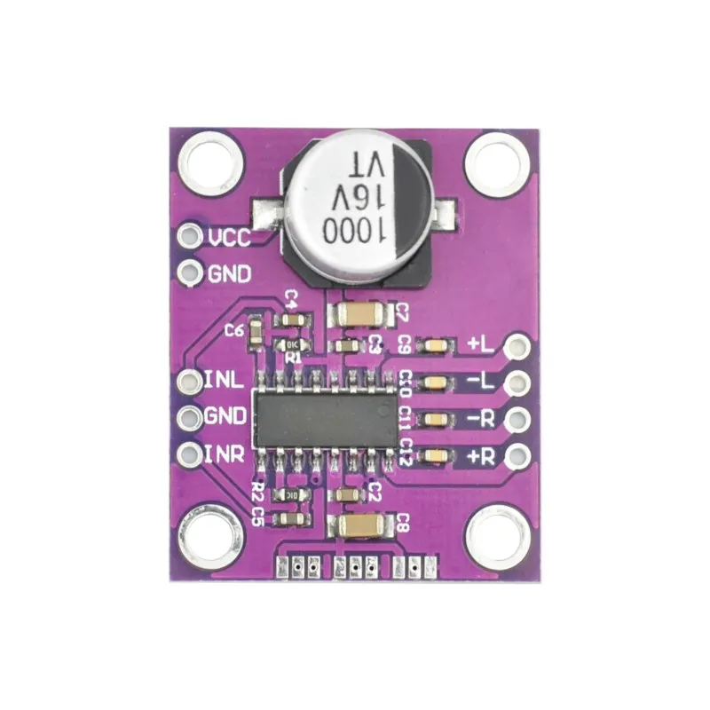 1 Uds 8406 PAM8406 placa de desarrollo del módulo amplificador de potencia de audio estéreo Clase D sin interferencias - imagen 4