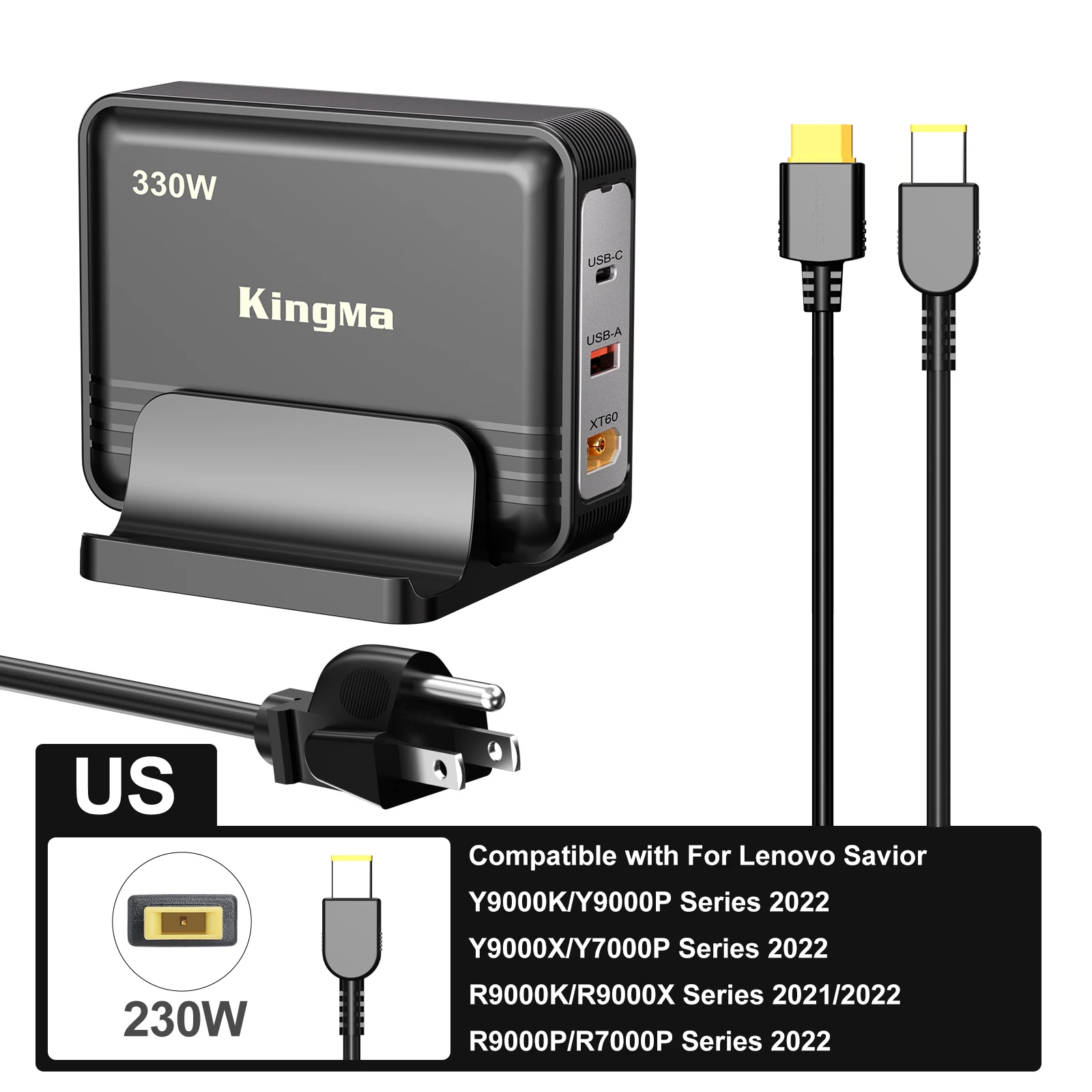 Nuevo cargador Legion 5, adaptador de CA de 230W para Lenovo Legion 5 7 5P C7 S7 Y540 Y545 Y740 Y730 Y900 Y910 Y920 Y7000 4X20E75111 GX20L293 - imagen 2