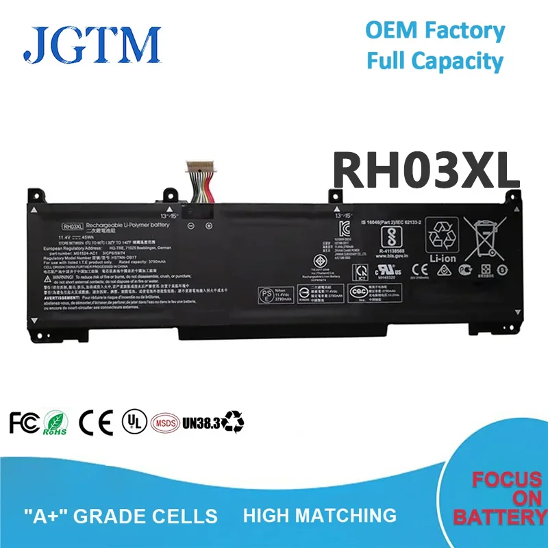 RH03XL nueva batería del ordenador portátil para HP ProBook 430 440 450 G8 630 640 650 G8 M01524-171 M01524-AC1 M02027-005 RHO3XL - imagen 2