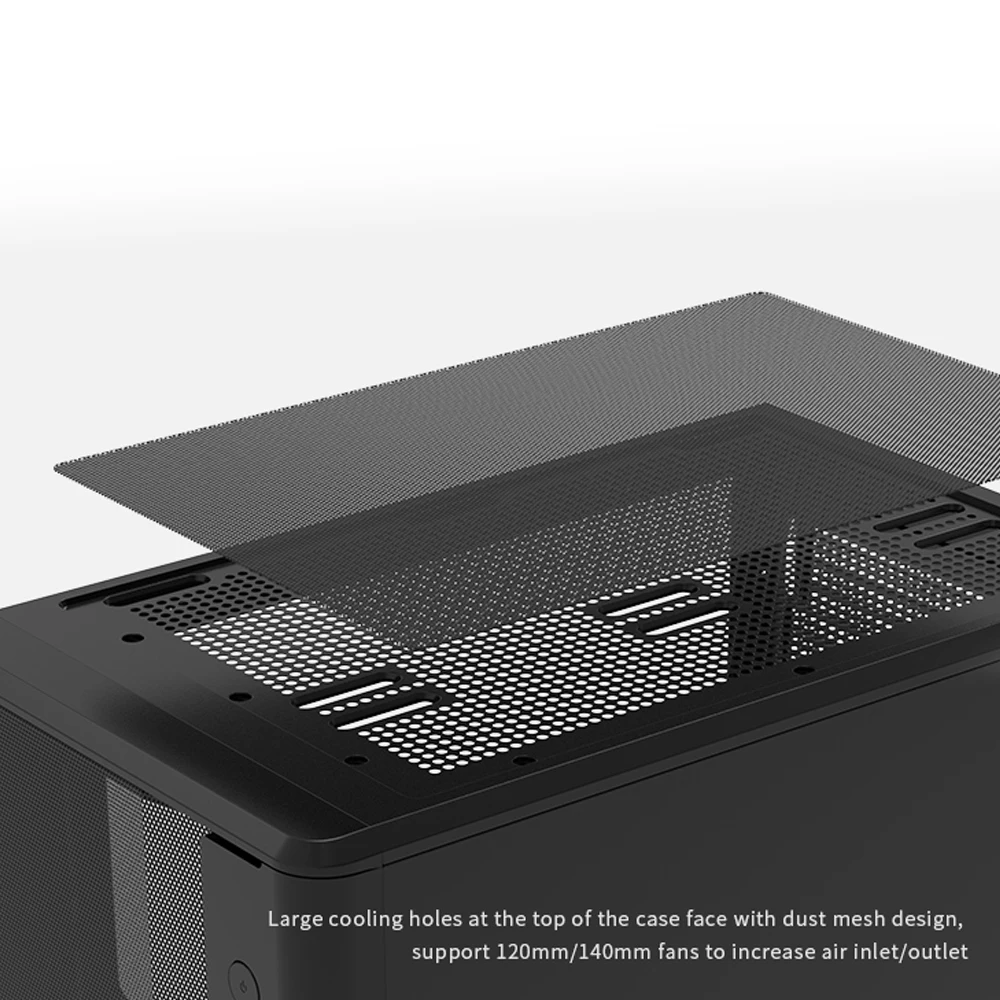 Darkflash DB330M MESH PC caja de ordenador Gabinete Gamer USB 3,0 soporte 240 refrigeración por agua Mini Matx ITX Diy Gaming caja de ordenador - imagen 4