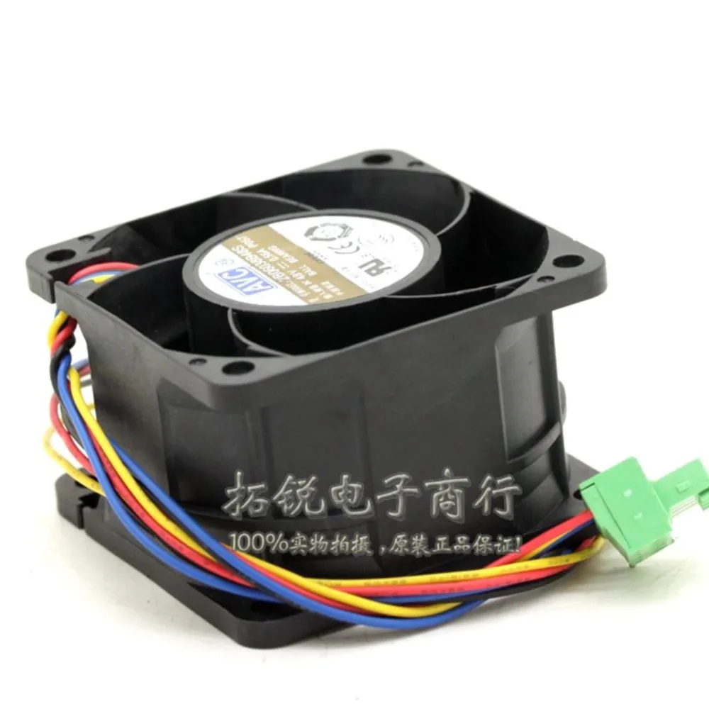 Para AVC 2B06038B48S DC 48V 0.56A 60mm X 38mm PWM ventilador de refrigeración de doble bola para fuente de alimentación del servidor centro de datos de equipos industriales - imagen 4