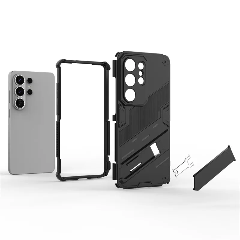 Para Samsung Galaxy S26 Ultra Funda Samsung S26 Ultra Funda estilo Punk soporte duradero Fundas protectoras para teléfono S26 Plus Funda - imagen 5