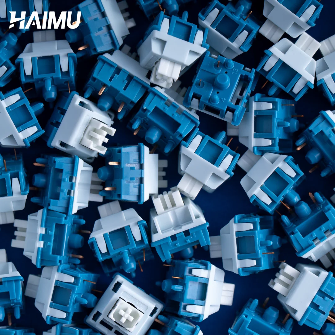 HAIMU-interruptor Whisper HP táctil silencioso, Teclado mecánico personalizado, interruptor de intercambio en caliente para juegos, lubricación fina de fábrica, accesorios para PC - imagen 5