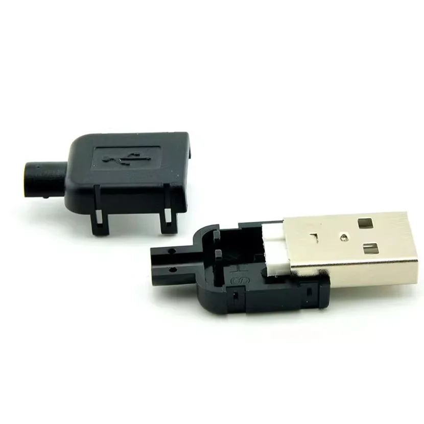 Conector USB 2.0 Type-A Macho 4 Pines – Negro - imagen 5