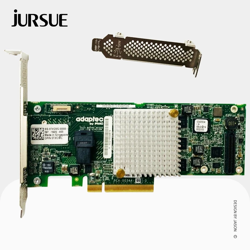 Adaptec ASR-8405 RAID Controller Card SATA 12Gb/s PCI E RAID Expander + SFF-8643 SATA Cables - imagen 5