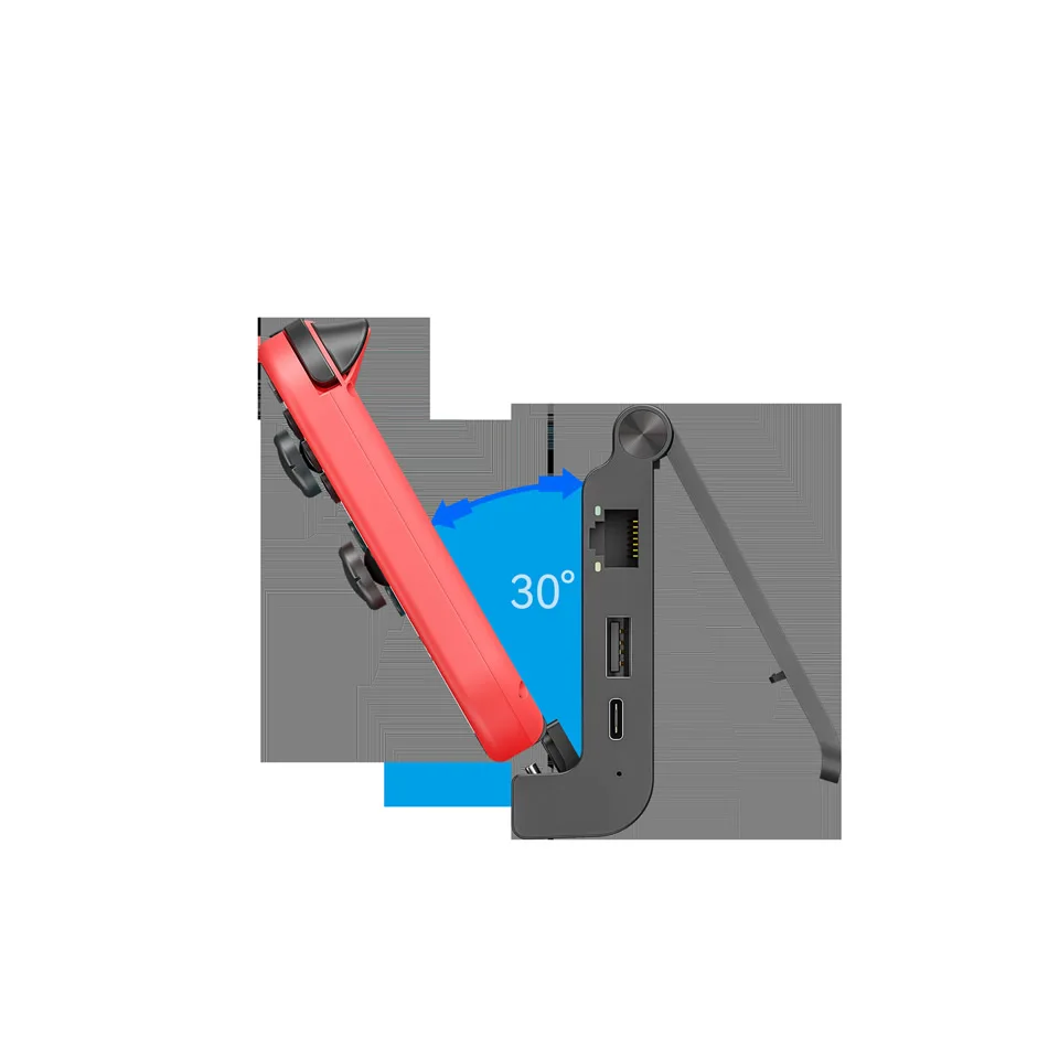 Concentrador de red USB para Nintendo Switch, estación de acoplamiento para TV, 4K, HDMI, compatible con RJ45, USB 3,0, convertidor de vídeo, adaptadores USB - imagen 5