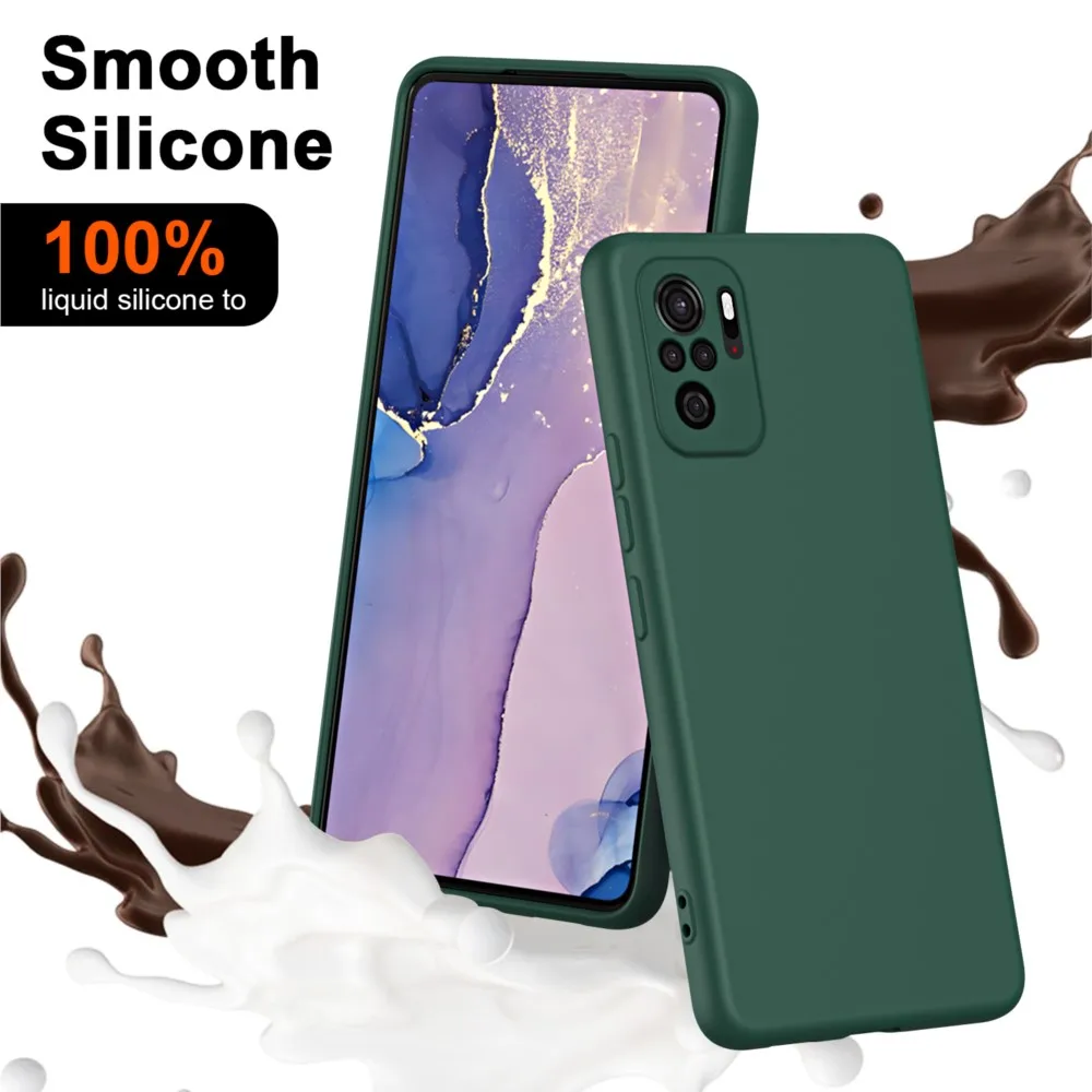 Funda de silicona Candy para Xiaomi Redmi Note 10 4G Note 10S, funda de teléfono suave ultrafina de lujo a prueba de golpes, funda Redmi Note10 S 4G