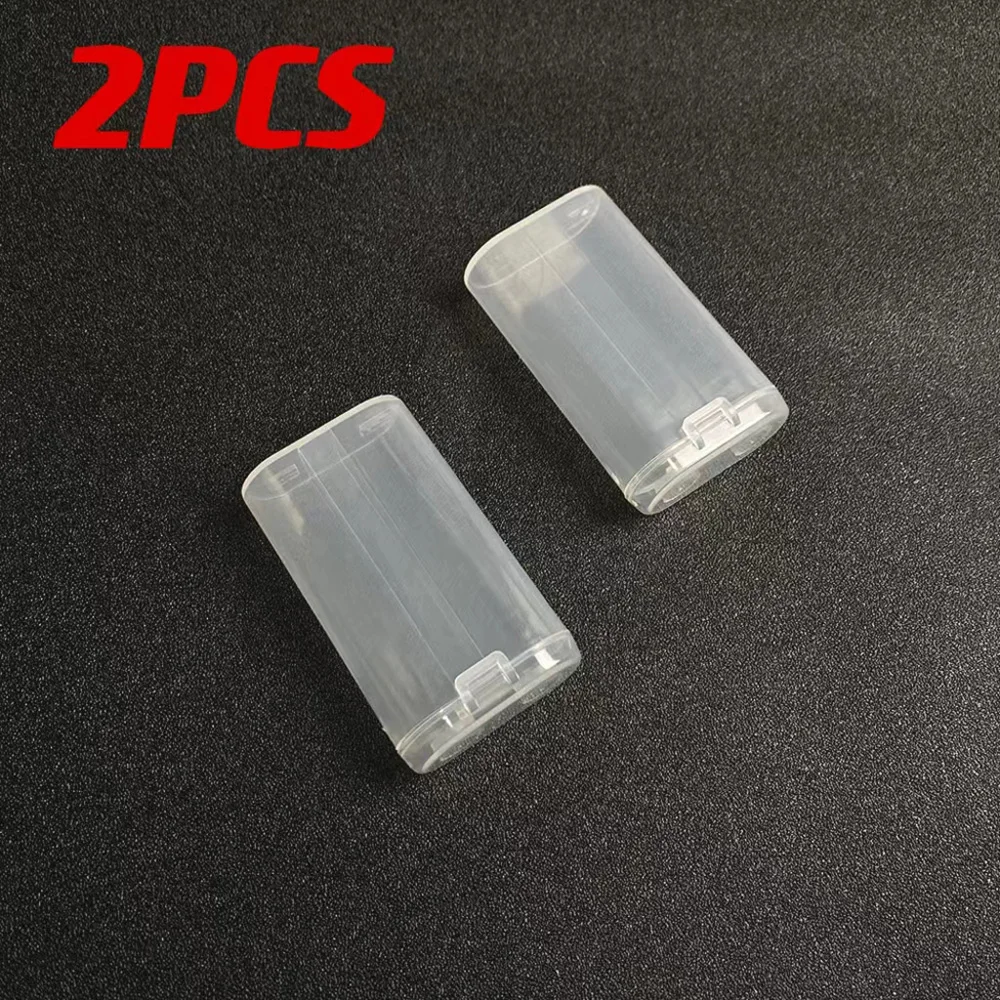 Caja de almacenamiento de batería 18650, soporte duro, caja de energía de batería recargable, caja de batería 18650, ranura 1/2 - imagen 2