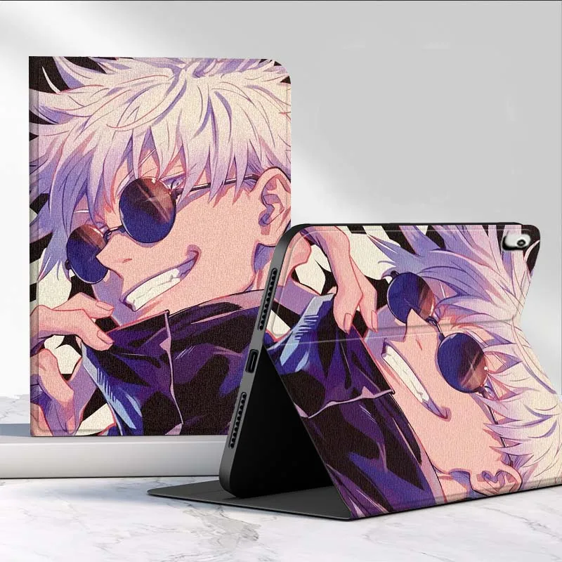 Satoru Gojo Anime para Lenovo Xiaoxin Pad Pro Tab M10 K10 Plus 3. ° Y700 Gen 11 11,2 11,5 12,7 8,8 pulgadas funda para tableta - imagen 2