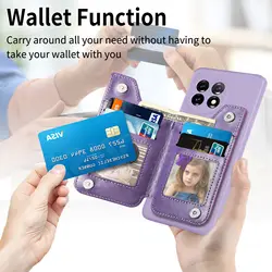 Funda Cuero OnePlus para 11/10 Pro – Cremallera Magnética