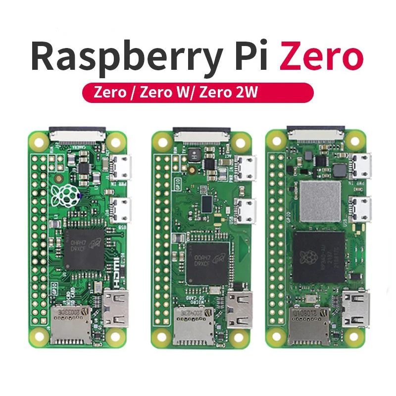 Placa de desarrollo Raspberry Pi Zero2w Raspberry Pi Zero0/W/2W Kit de aprendizaje Python
